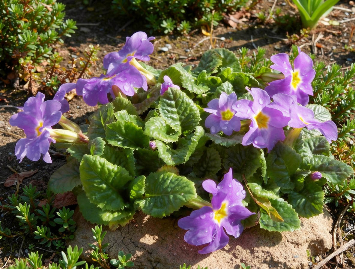 Primula x juliae 'Barnhaven Pixies'